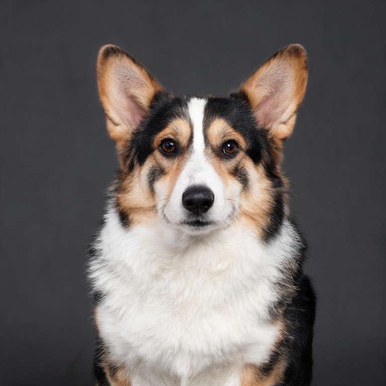 Record sleeve — AI pet portrait template