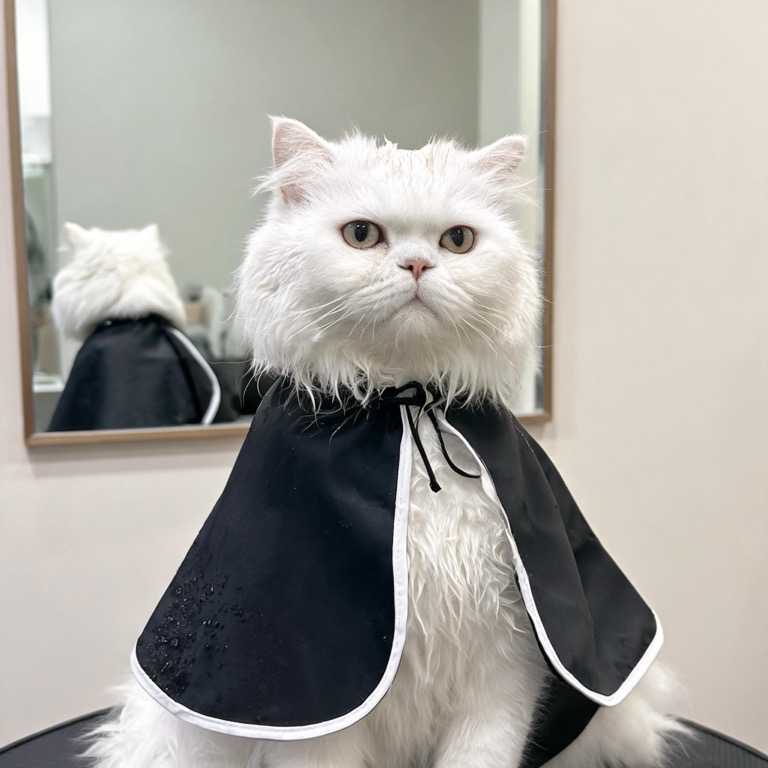 Fresh cut — AI pet portrait template