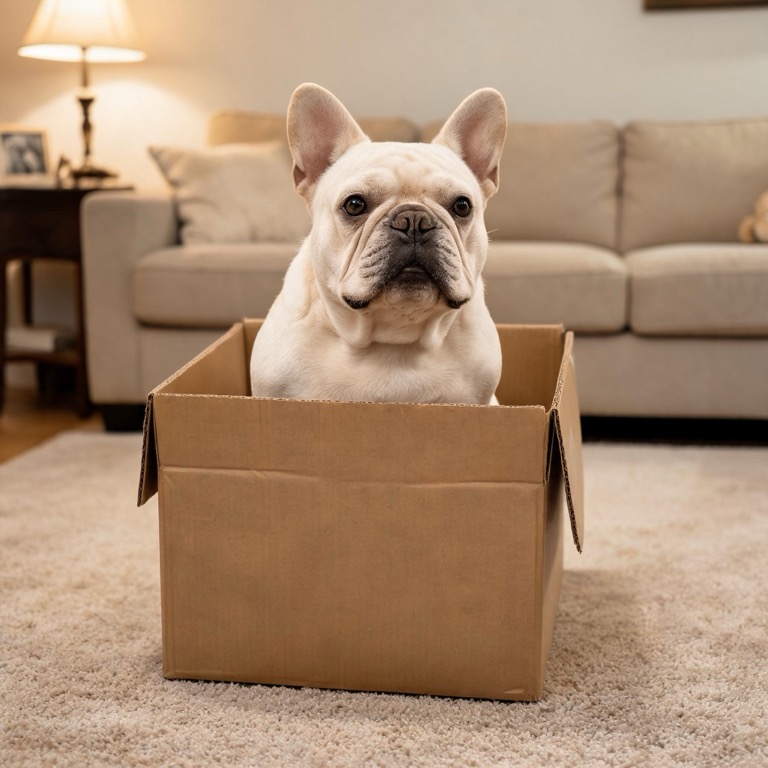 In the box — AI pet portrait template