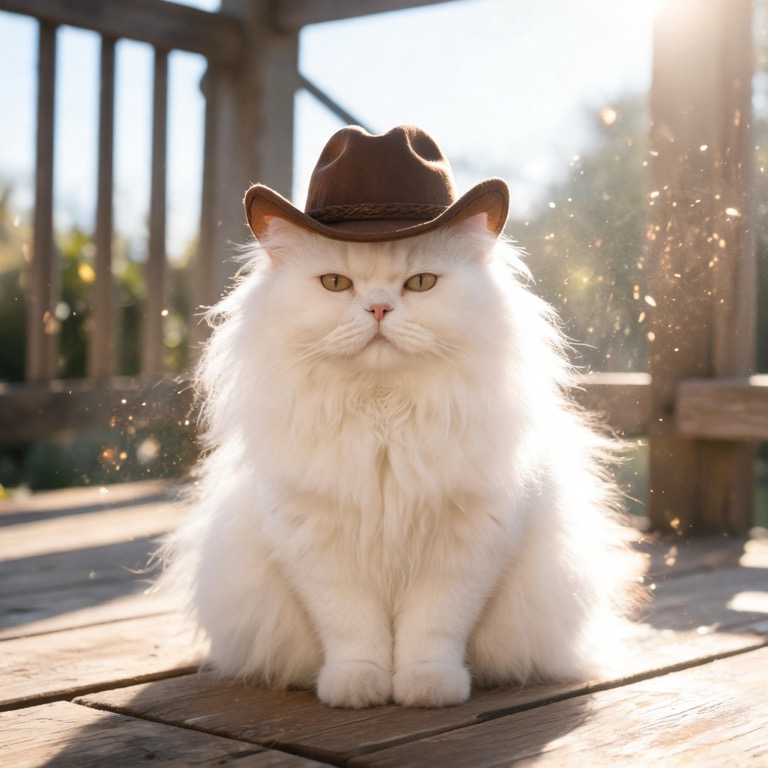 Cowboy — AI pet portrait template