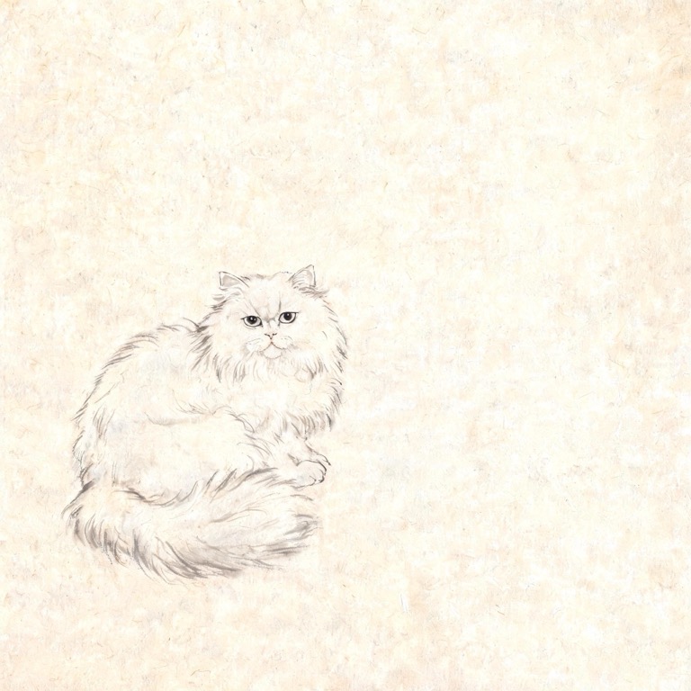 Ink wash — AI pet portrait template