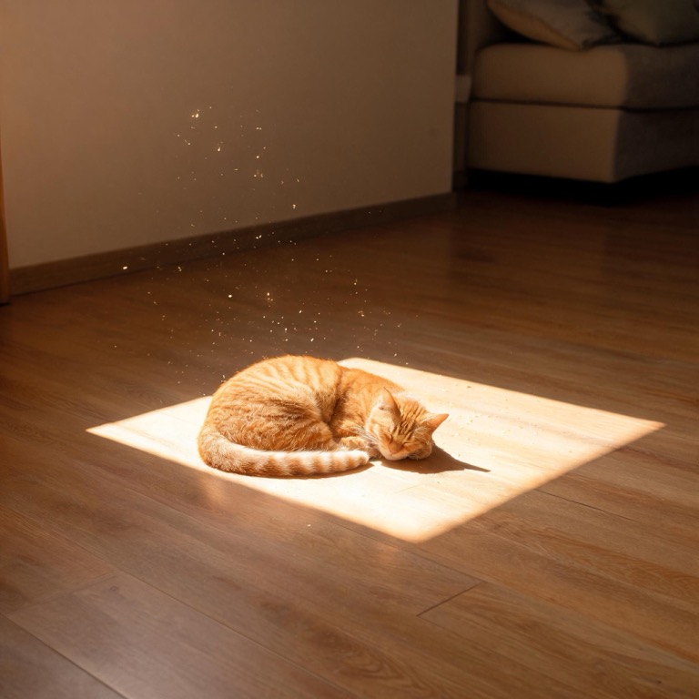 Sunbeam — AI pet portrait template