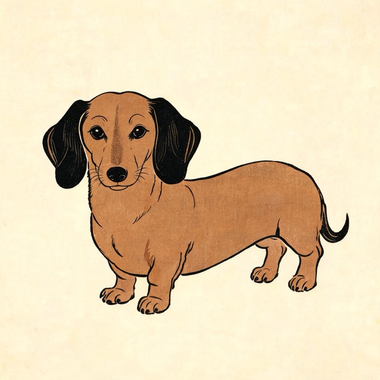 Woodblock — AI pet portrait template